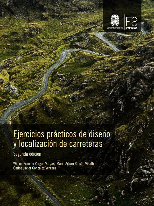 Portada de Ejercicios prácticos de diseño y localización de carreteras