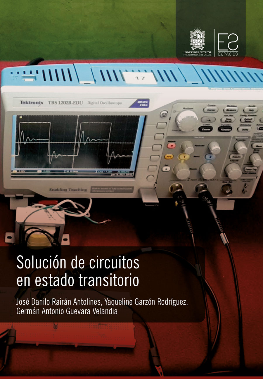 Portada de Solución de circuitos en estado transitorio