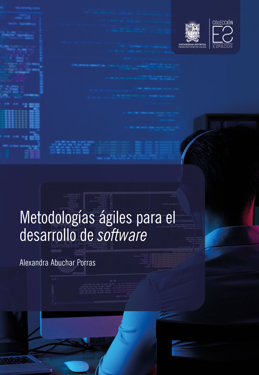 Portada de Metodologías ágiles para el desarrollo de software · Alexandra Abuchar Porras