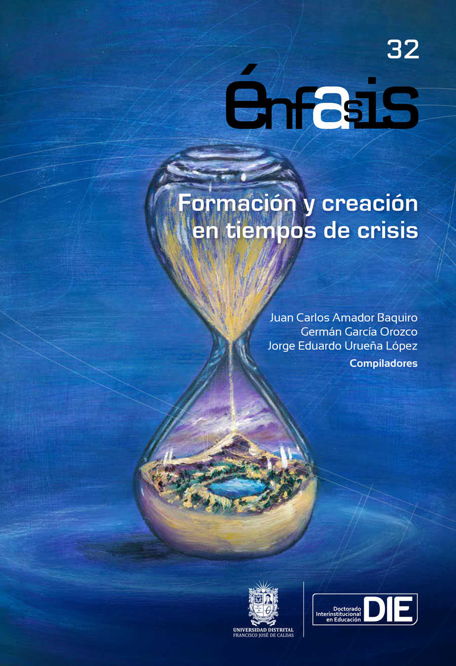 Portada de Formación y creación en tiempos de crisis