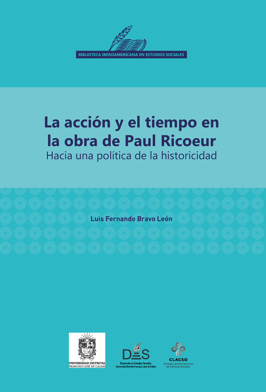 Portada de La acción y el tiempo en la obra de Paul Ricoeur