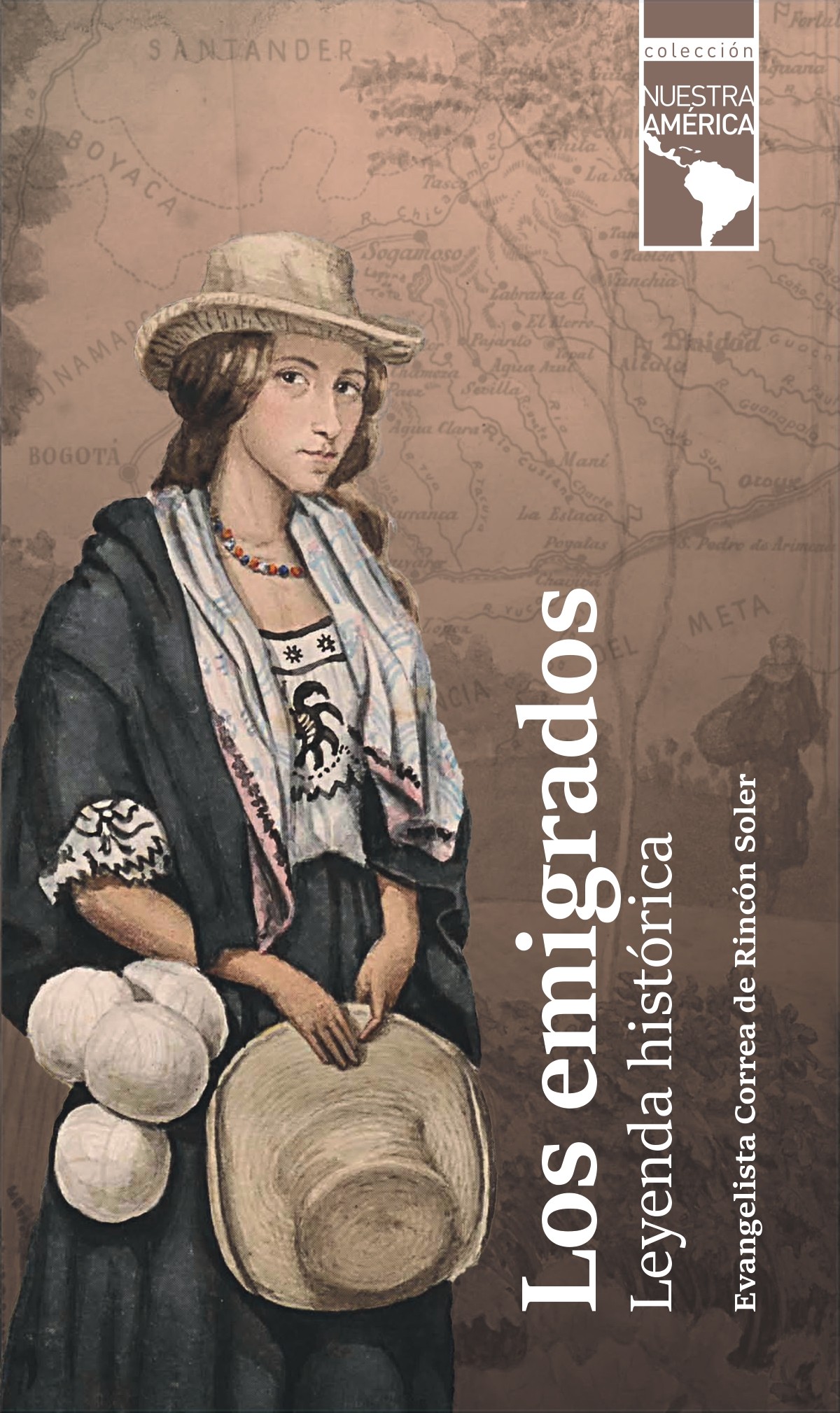 Portada de Los emigrados. Leyenda histórica