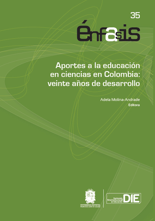 Portada de Aportes a la educación en ciencias en Colombia: veinte años de desarrollo