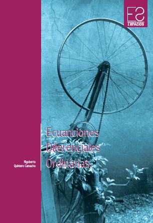 Portada de Ecuaciones diferenciales ordinarias · Rigoberto Quintero Camacho