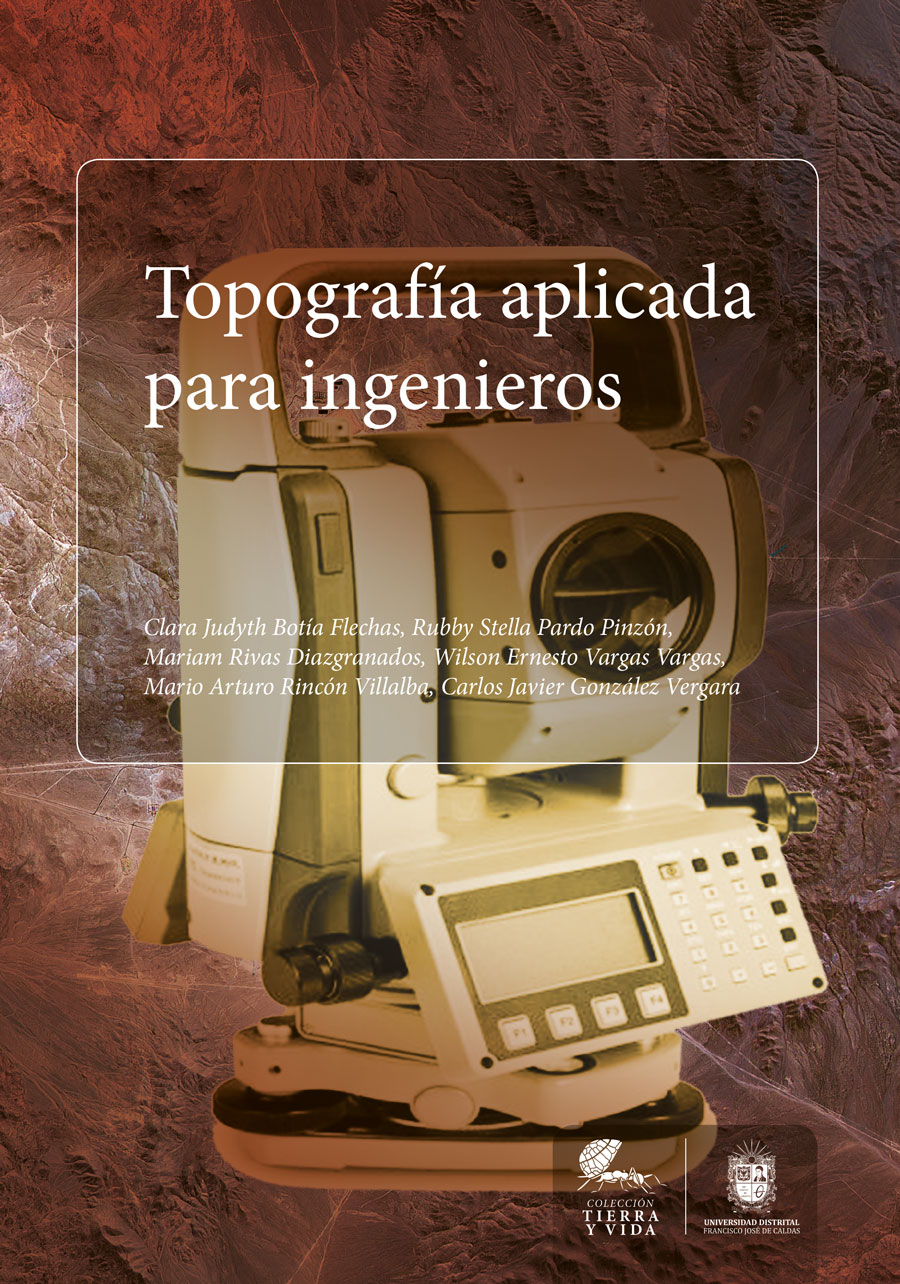 Portada de Topografía aplicada para ingenieros