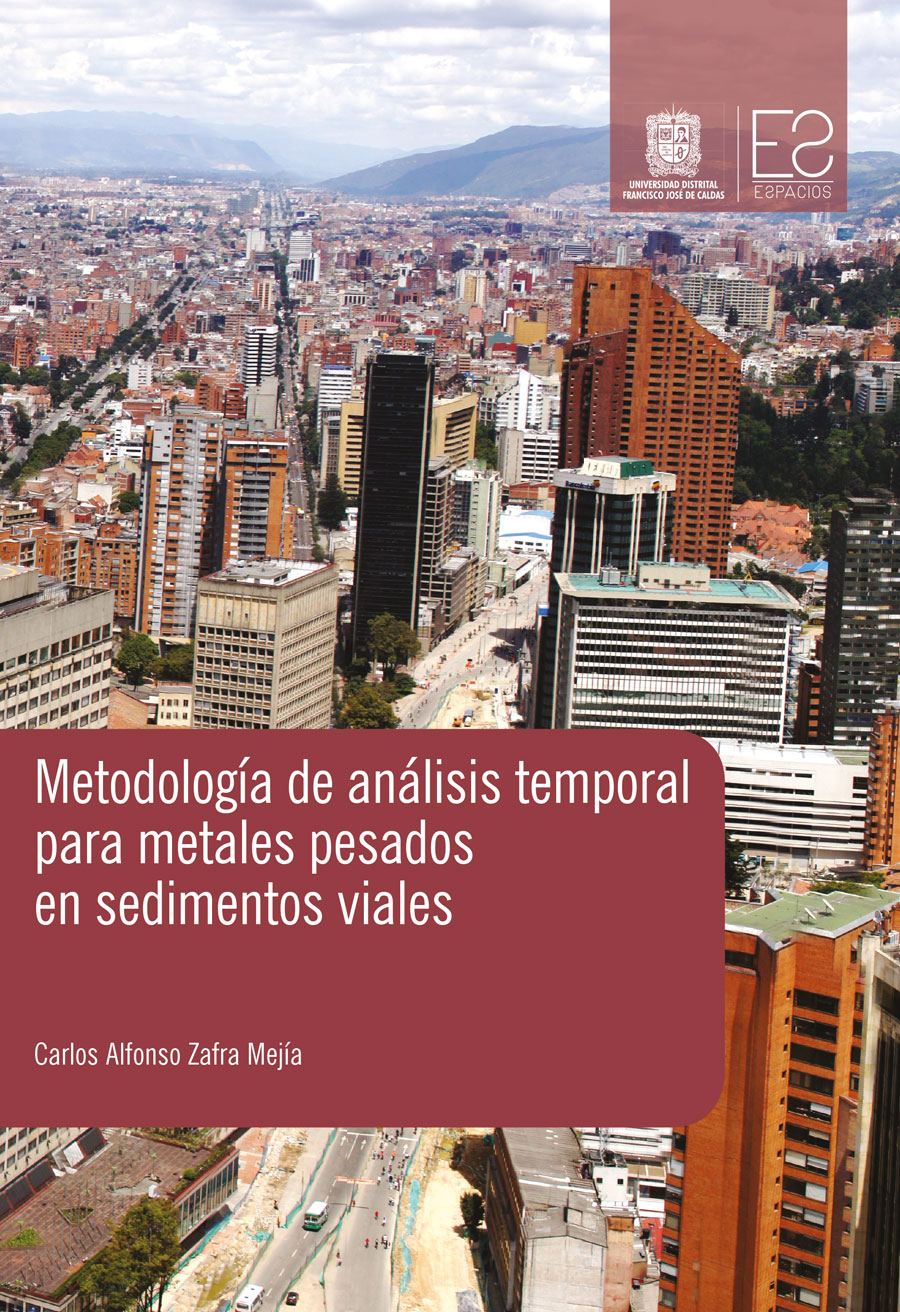 Portada de Metodología de análisis temporal para metales pesados en sedimentos viales