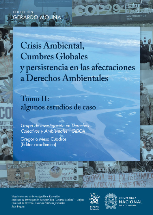 Portada de Crisis Ambiental, Cumbres Globales y persistencia en las afectaciones a Derechos Ambientales