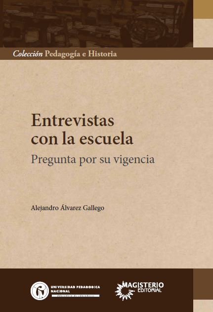 Portada de Entrevistas con la escuela