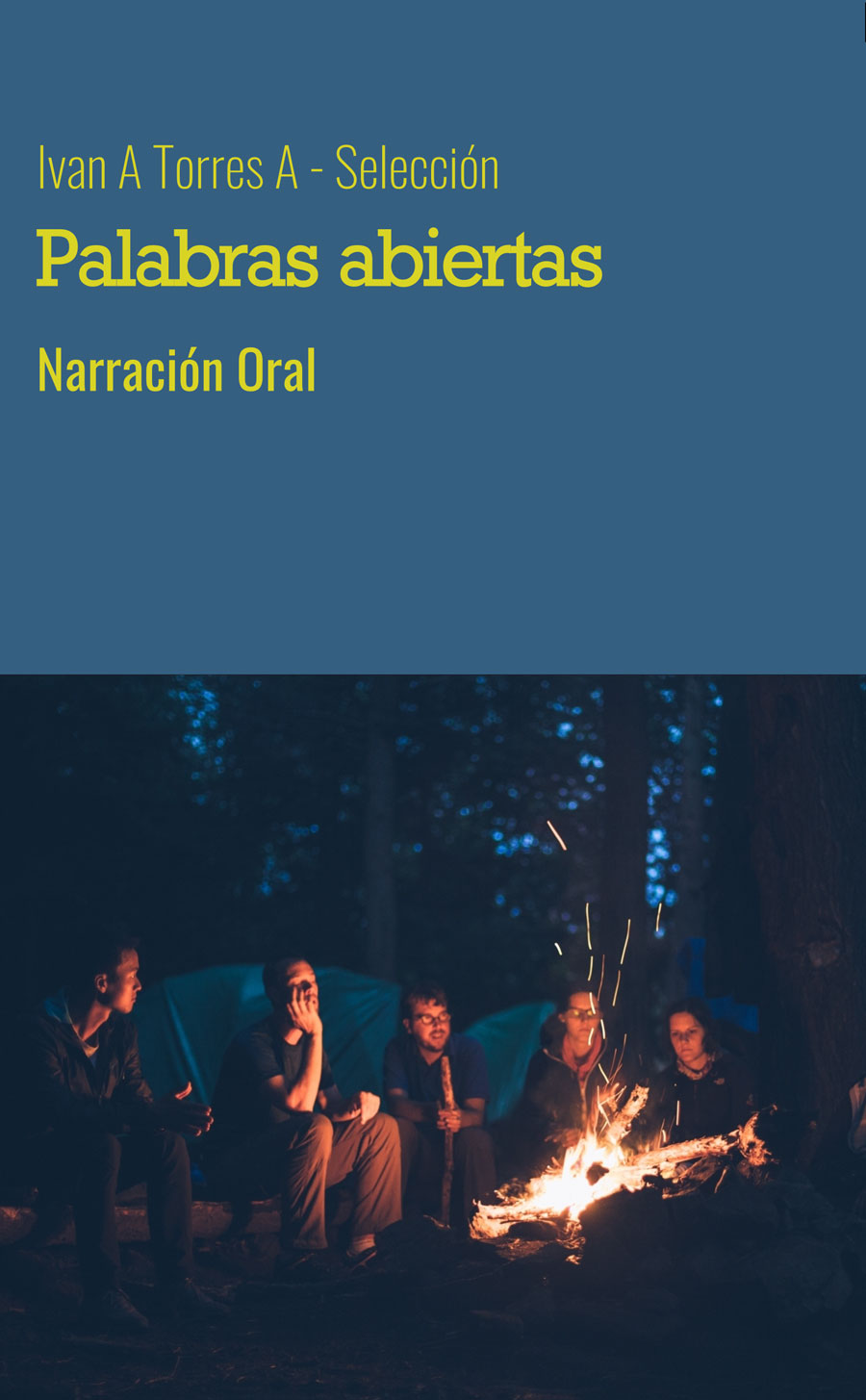 Portada de Palabras abiertas · Iván Torres