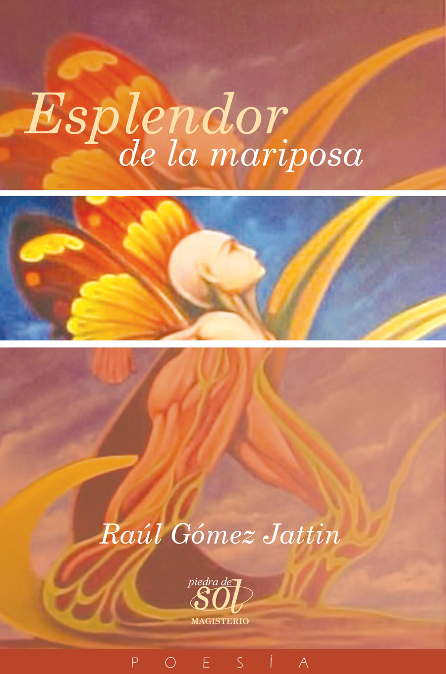 Portada de Esplendor de la mariposa · Raúl Gómez Jattin