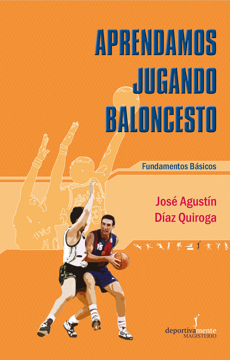 Portada de Aprendamos jugando baloncesto