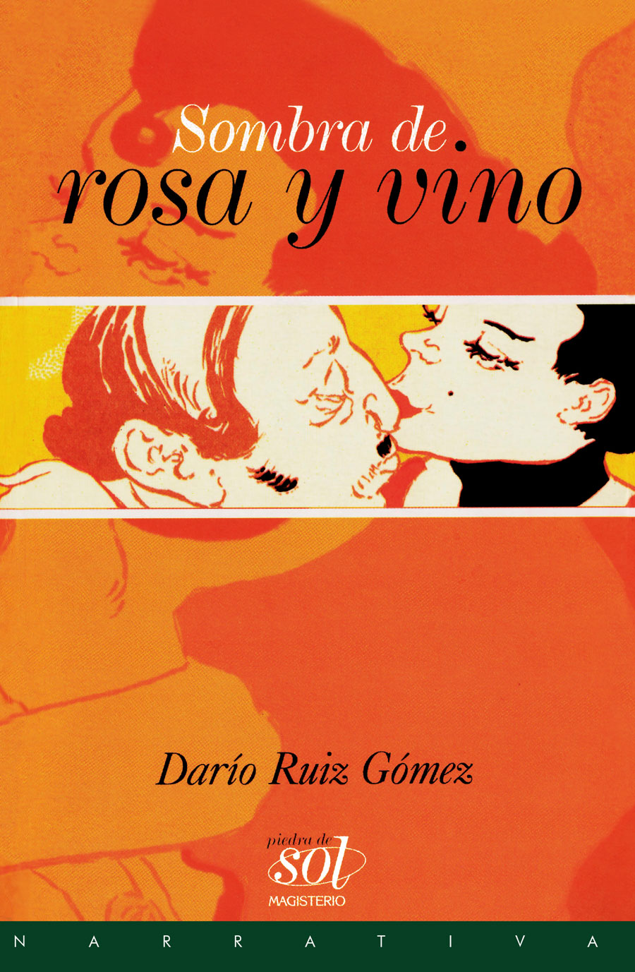 Portada de Sombra de rosa y vino