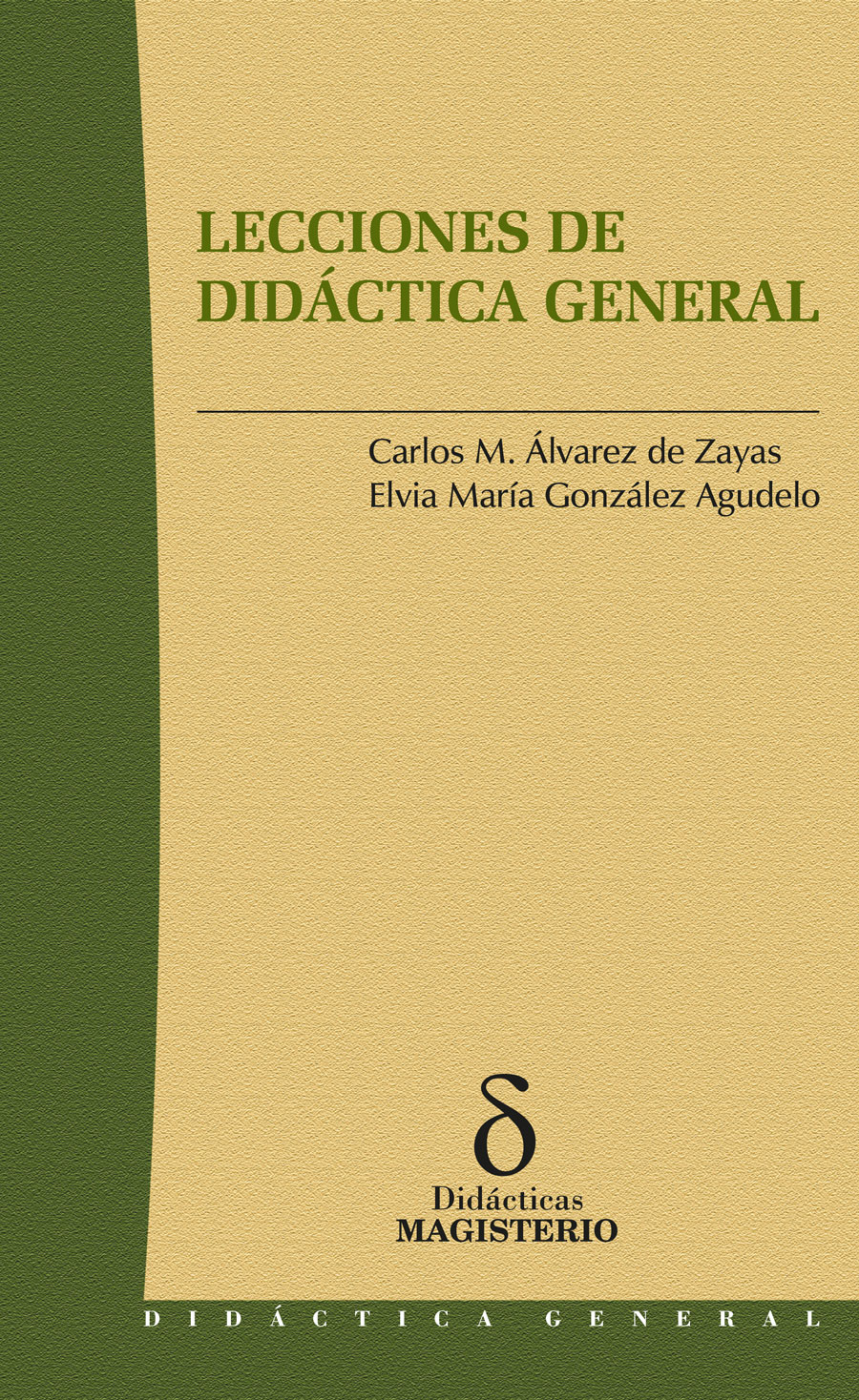Portada de Lecciones de didáctica general