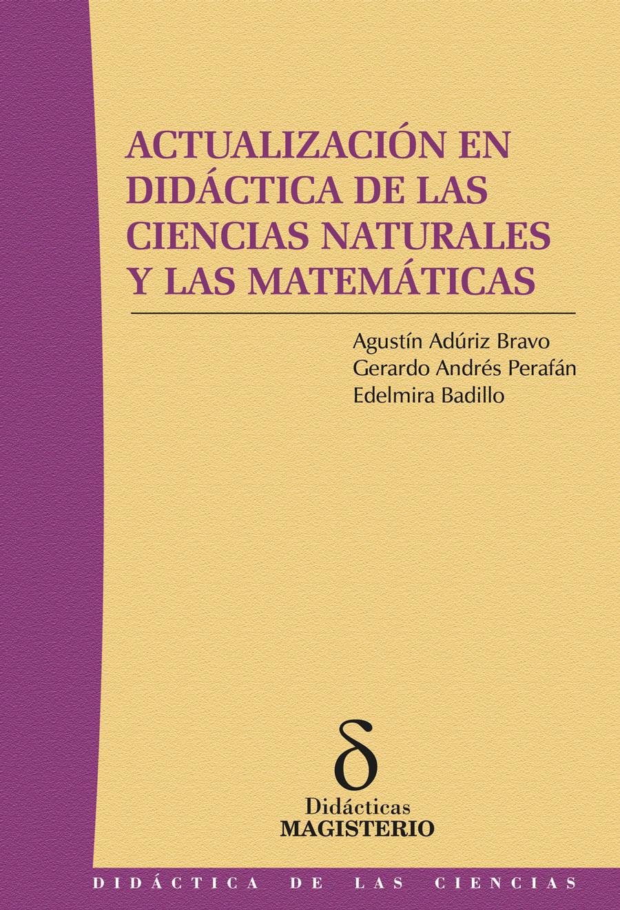 Portada de Actualizaciones en didácticas de las ciencias naturales y las matemáticas