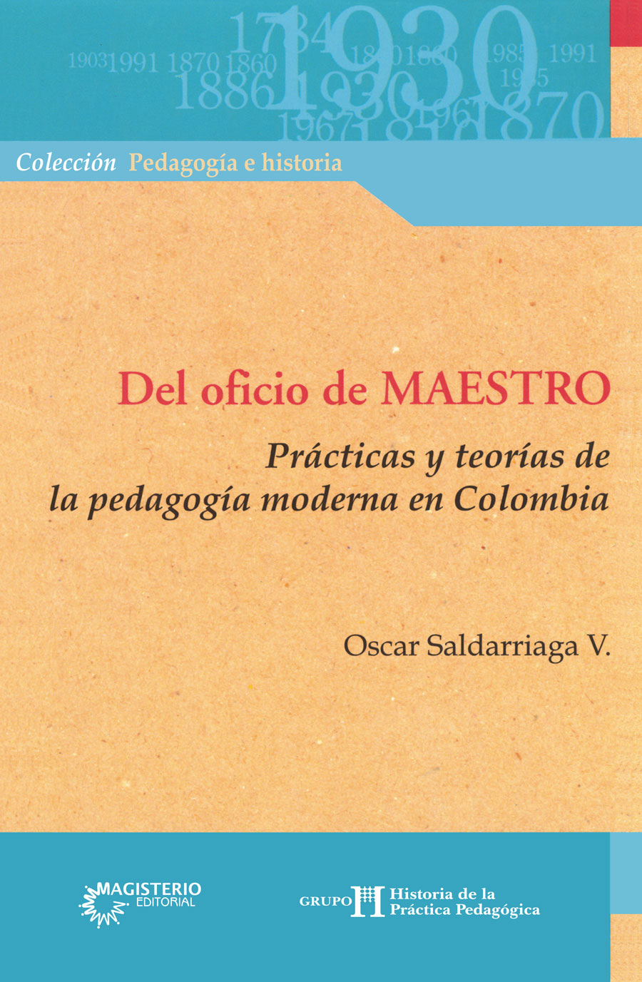 Portada de Del oficio de maestro