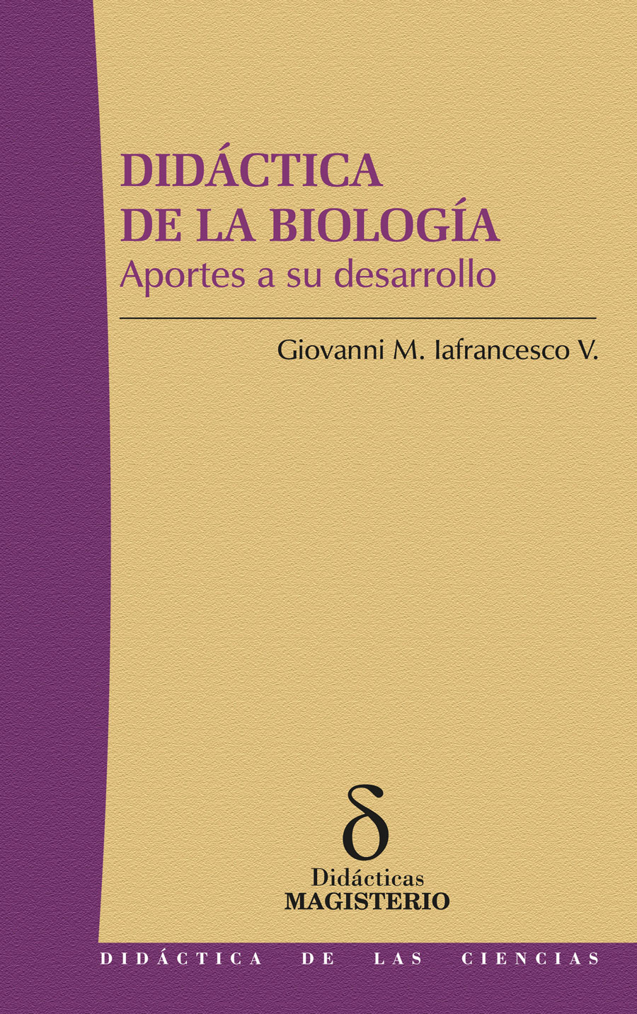 Portada de Didáctica de la biología