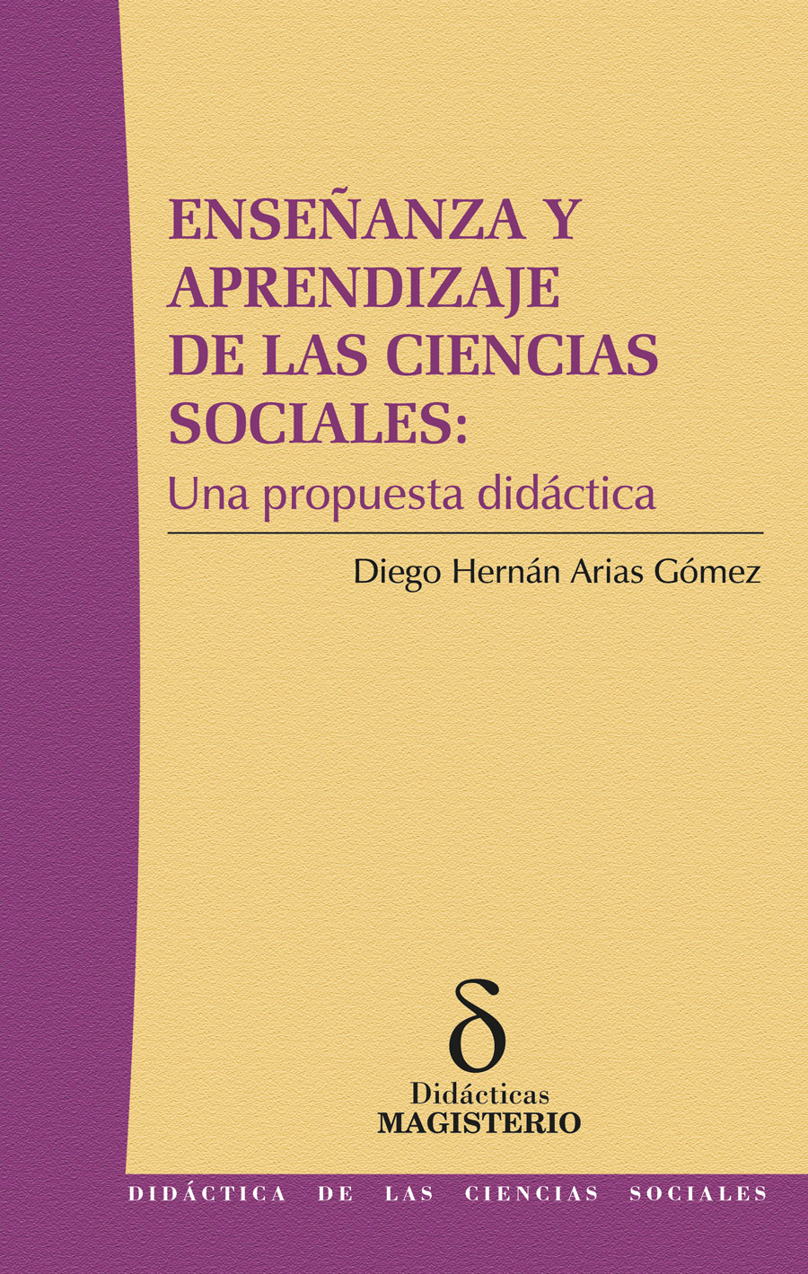 Portada de Enseñanza y aprendizaje de las ciencias sociales