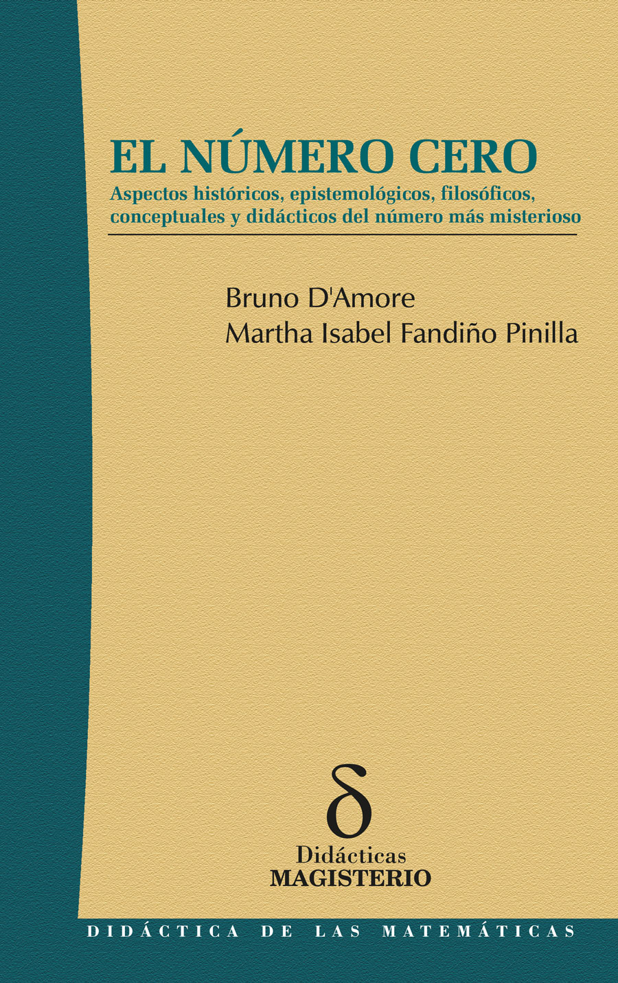 Portada de El número cero