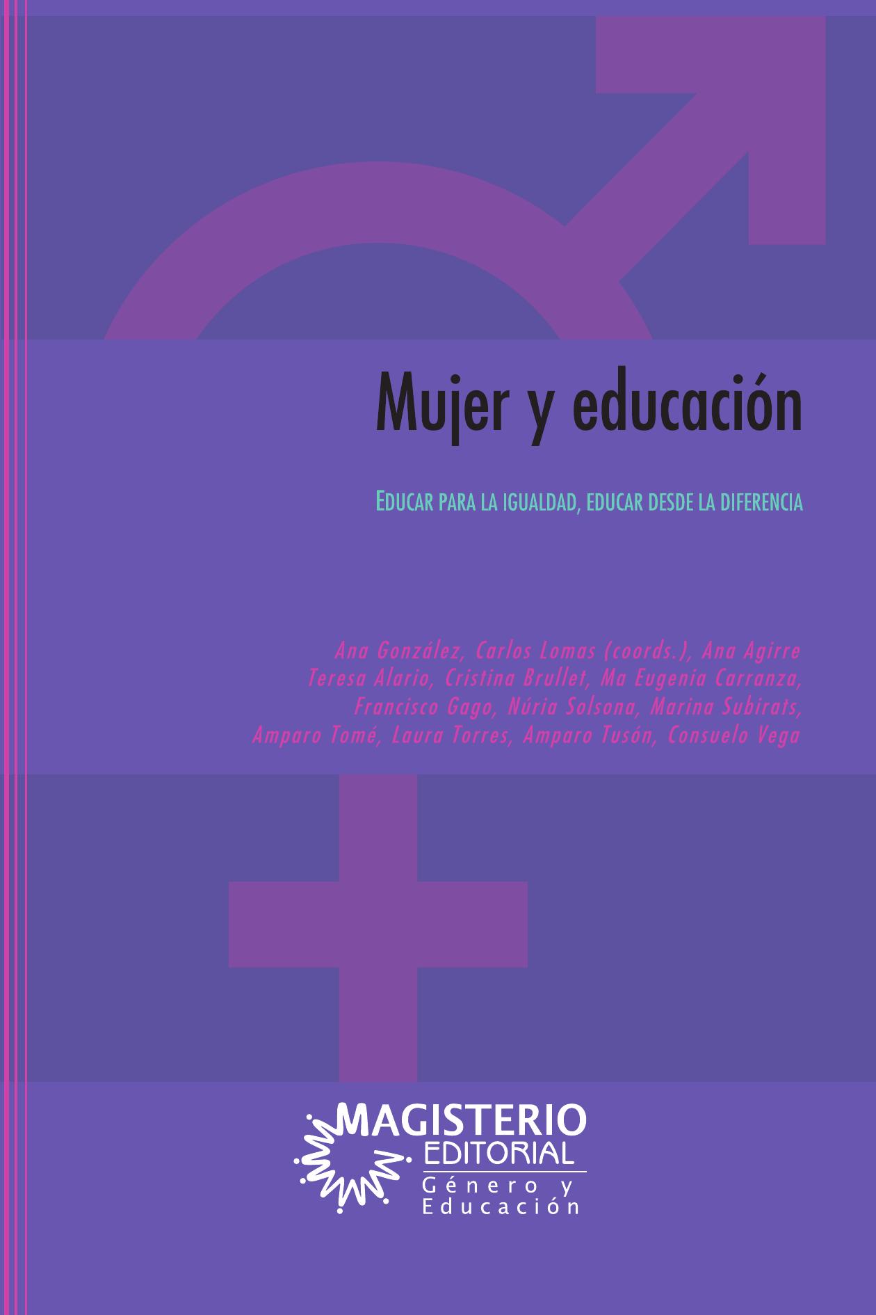 Portada de MUJER Y EDUCACIÓN