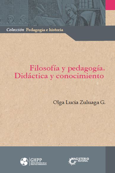 Portada de Filosofía y pedagogía. Didáctica y conocimiento