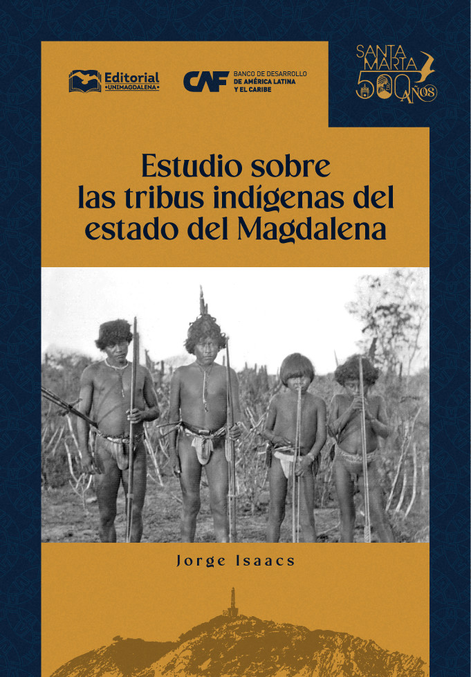 Portada de Estudio sobre las tribus indígenas del estado del Magdalena