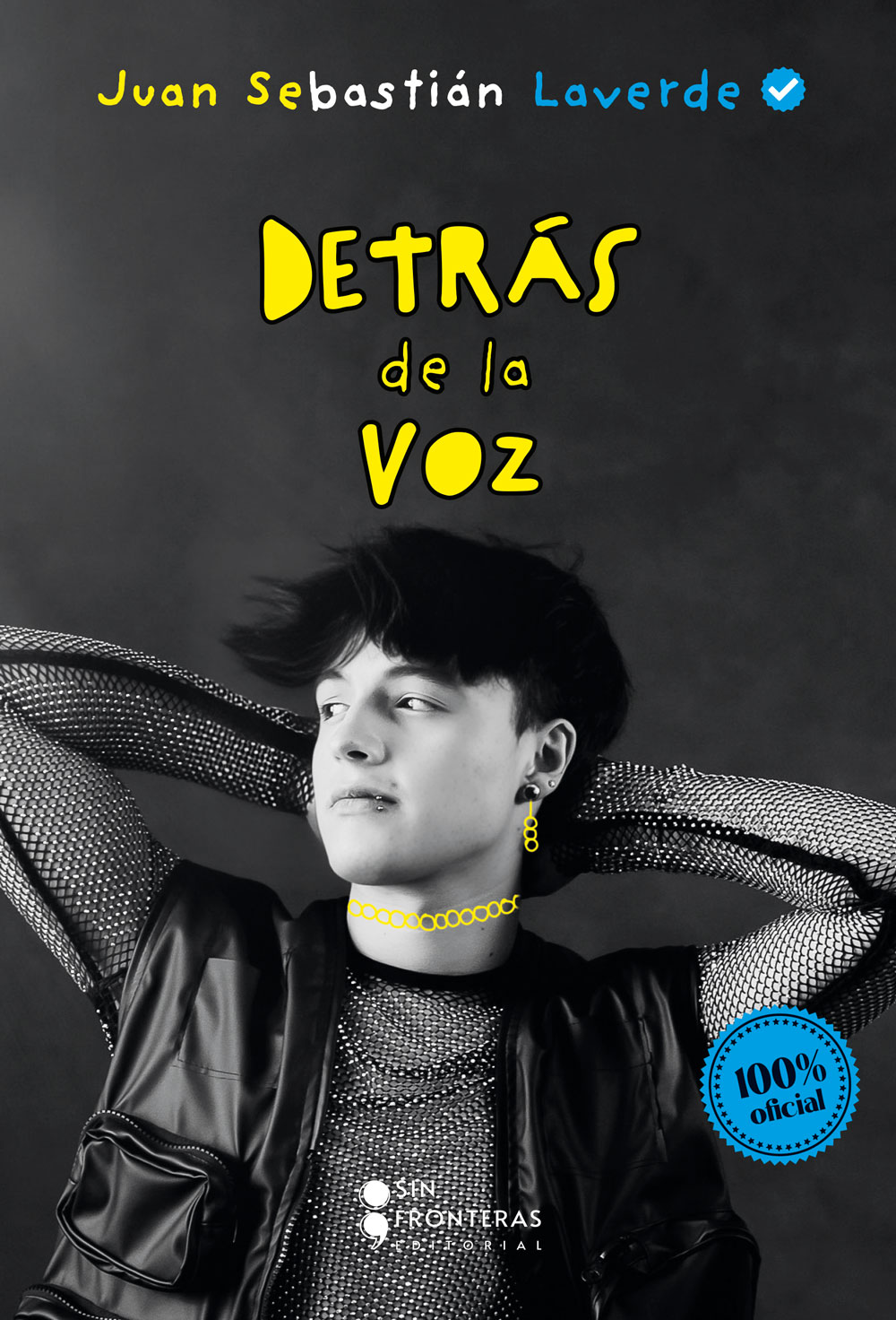 Portada de Detrás de la voz · Juan Sebastián Laverde