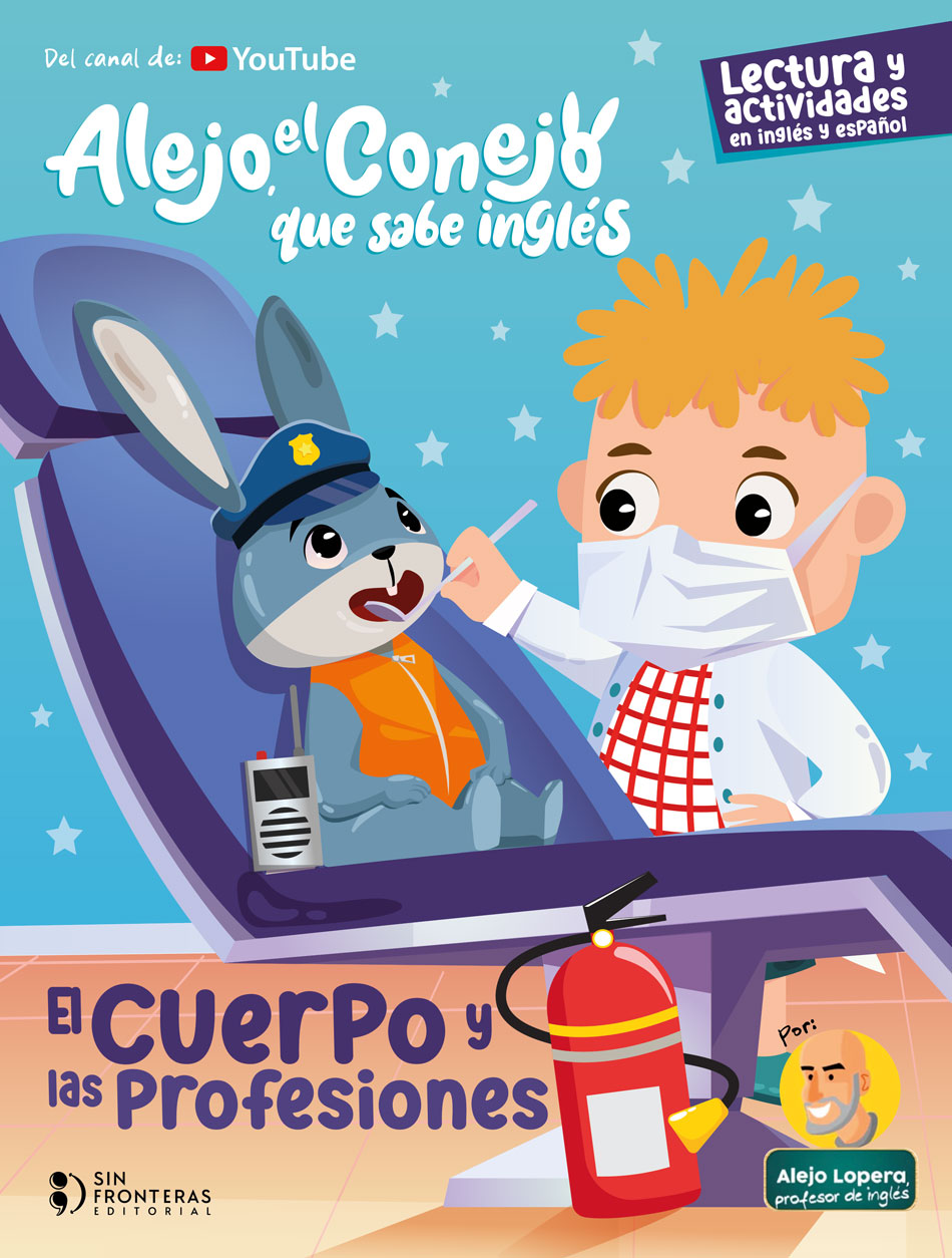 Portada de Alejo el conejo que sabe inglés 2