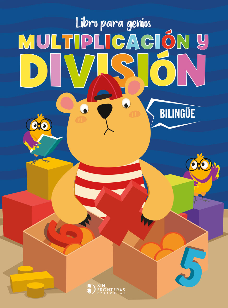 Portada de Libros para genios MULTIPLICACIÓN Y DIVISIÓN