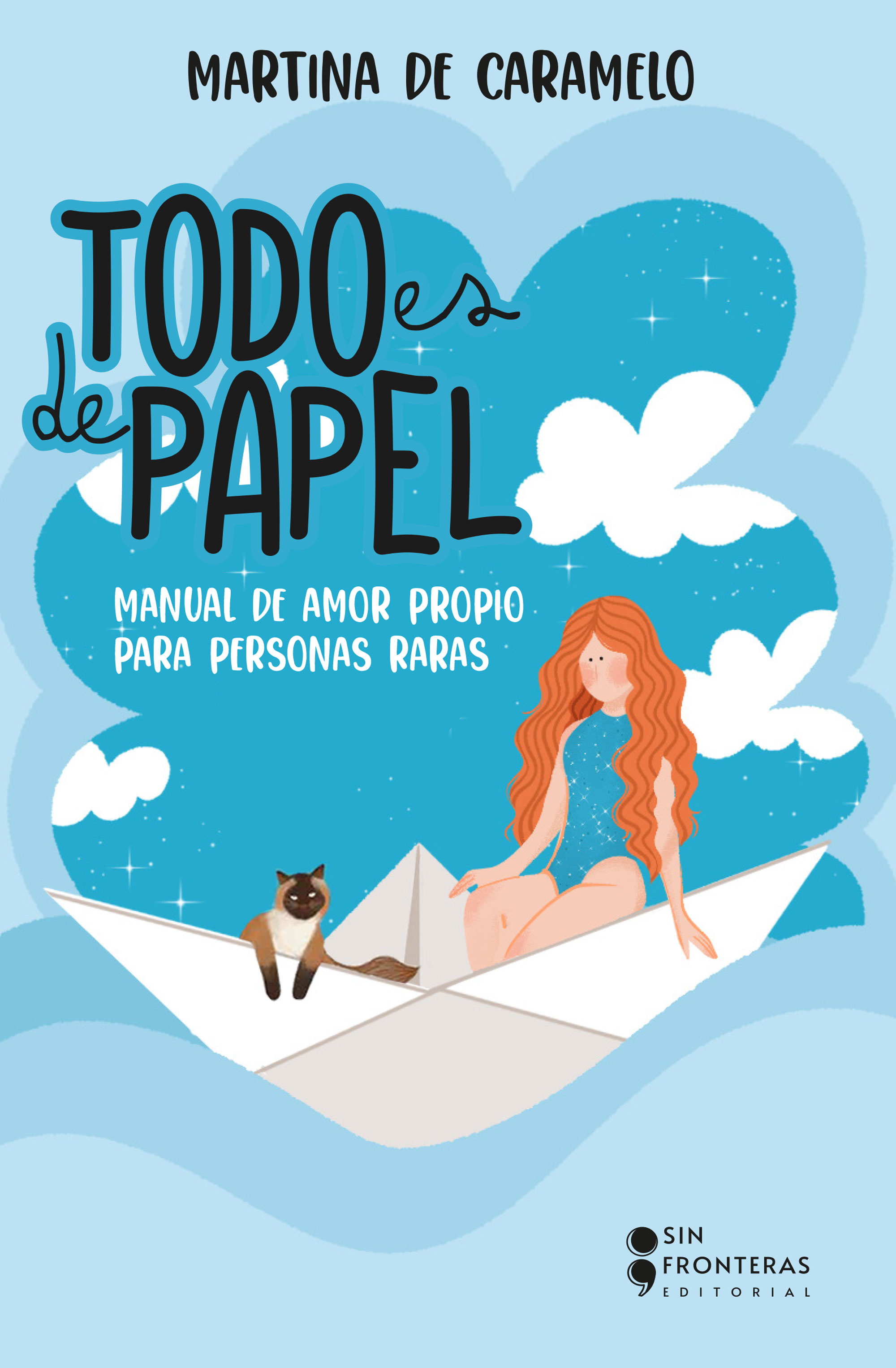 Portada de Todo es de papel · Martina De Caramelo