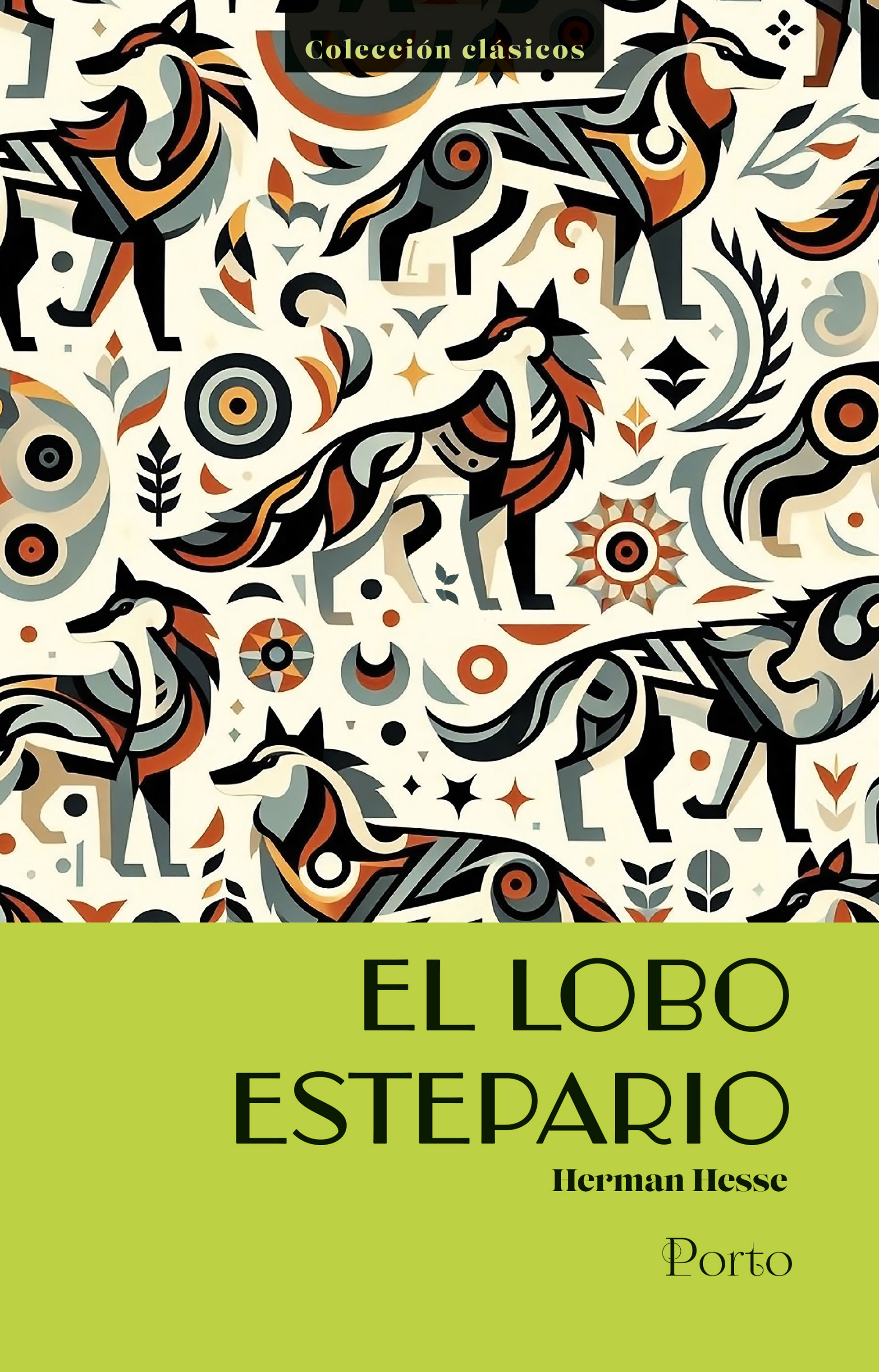 Portada de El lobo estepario