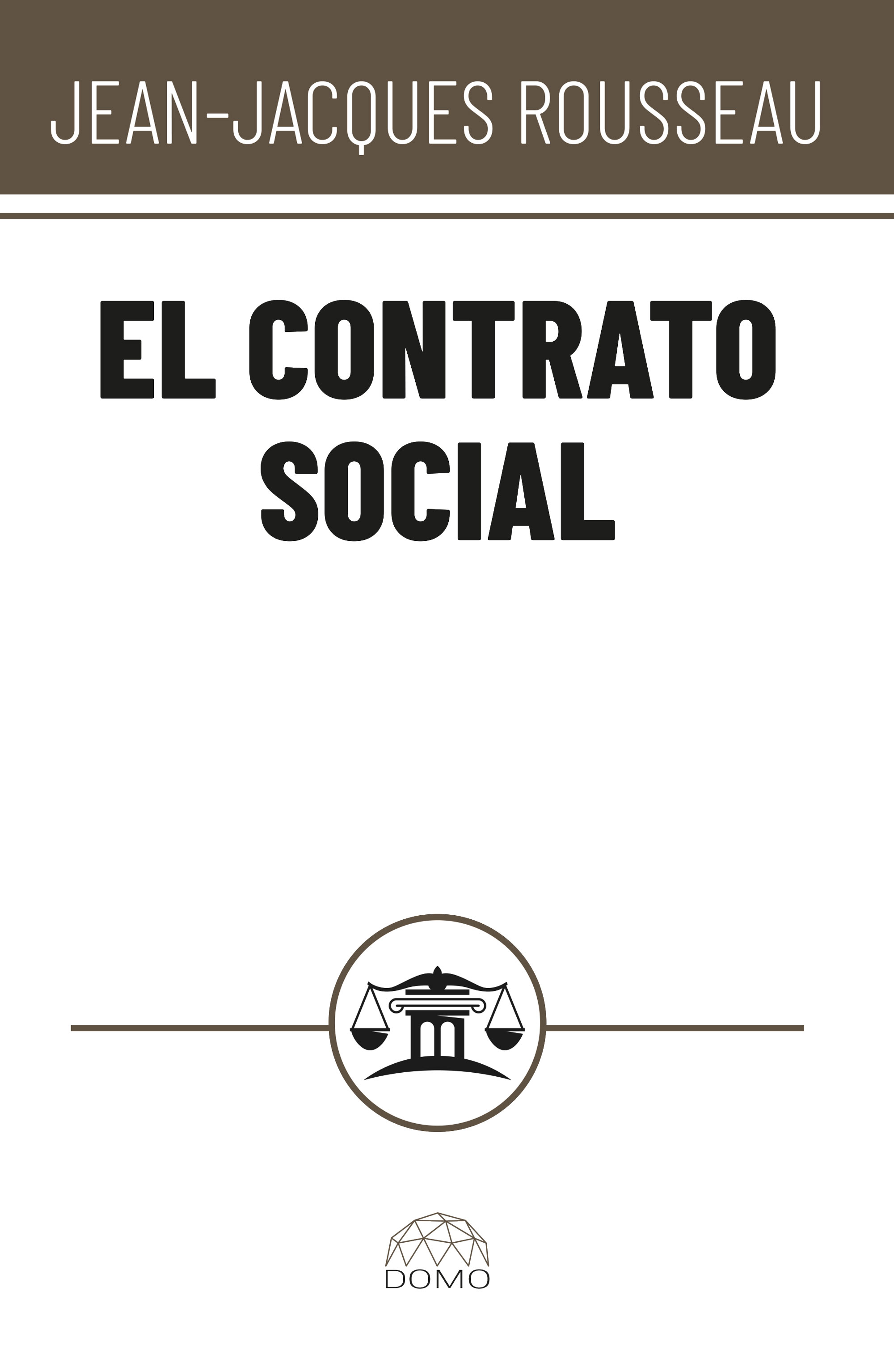 Portada de El contrato social