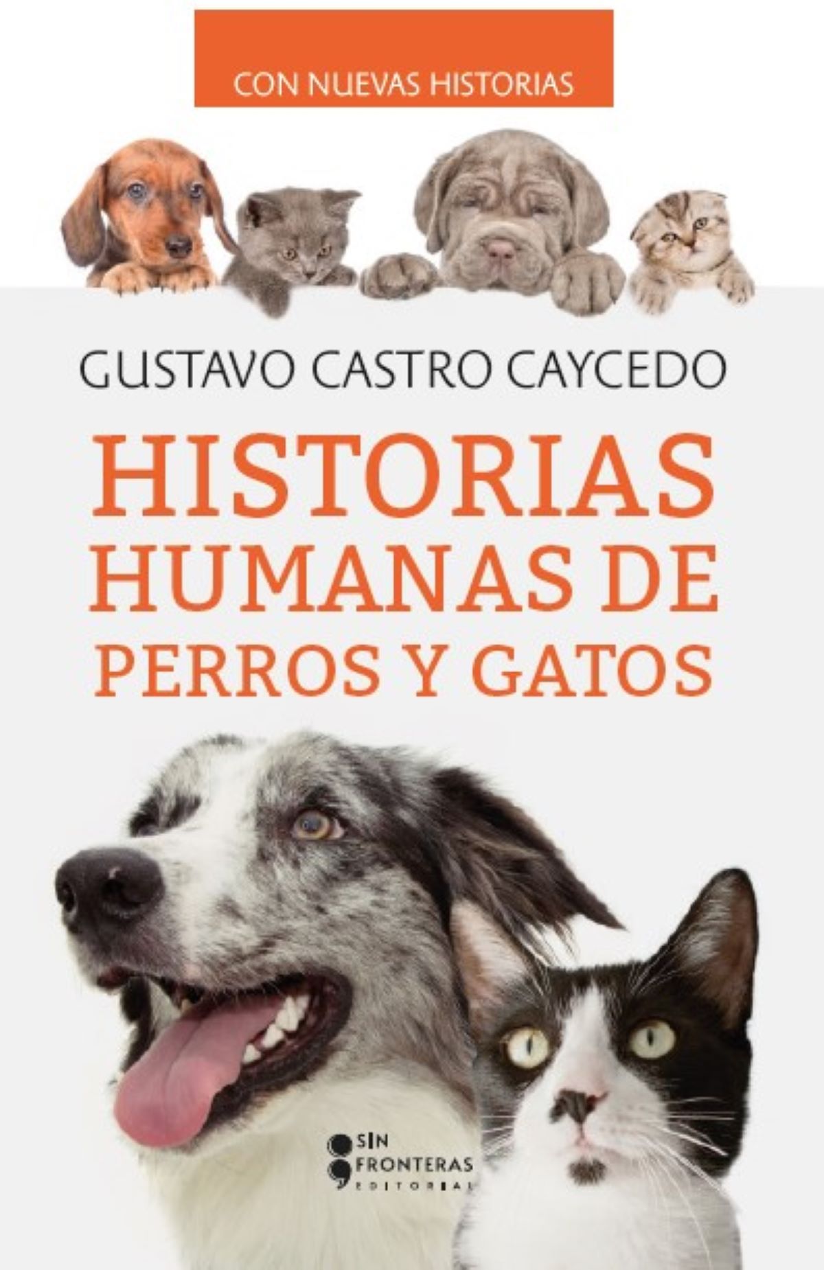 Portada de Historias humanas perros y gatos