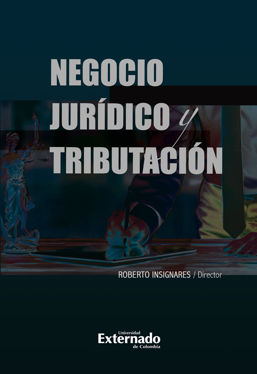 Portada de Negocio jurídico y tributación