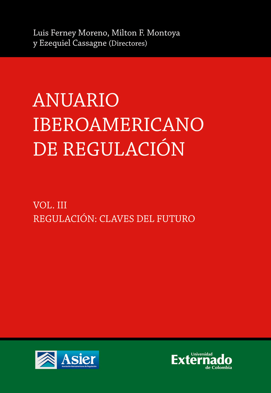 Portada de Anuario iberoamericano de regulación. Vol. III, regulación: claves del futuro