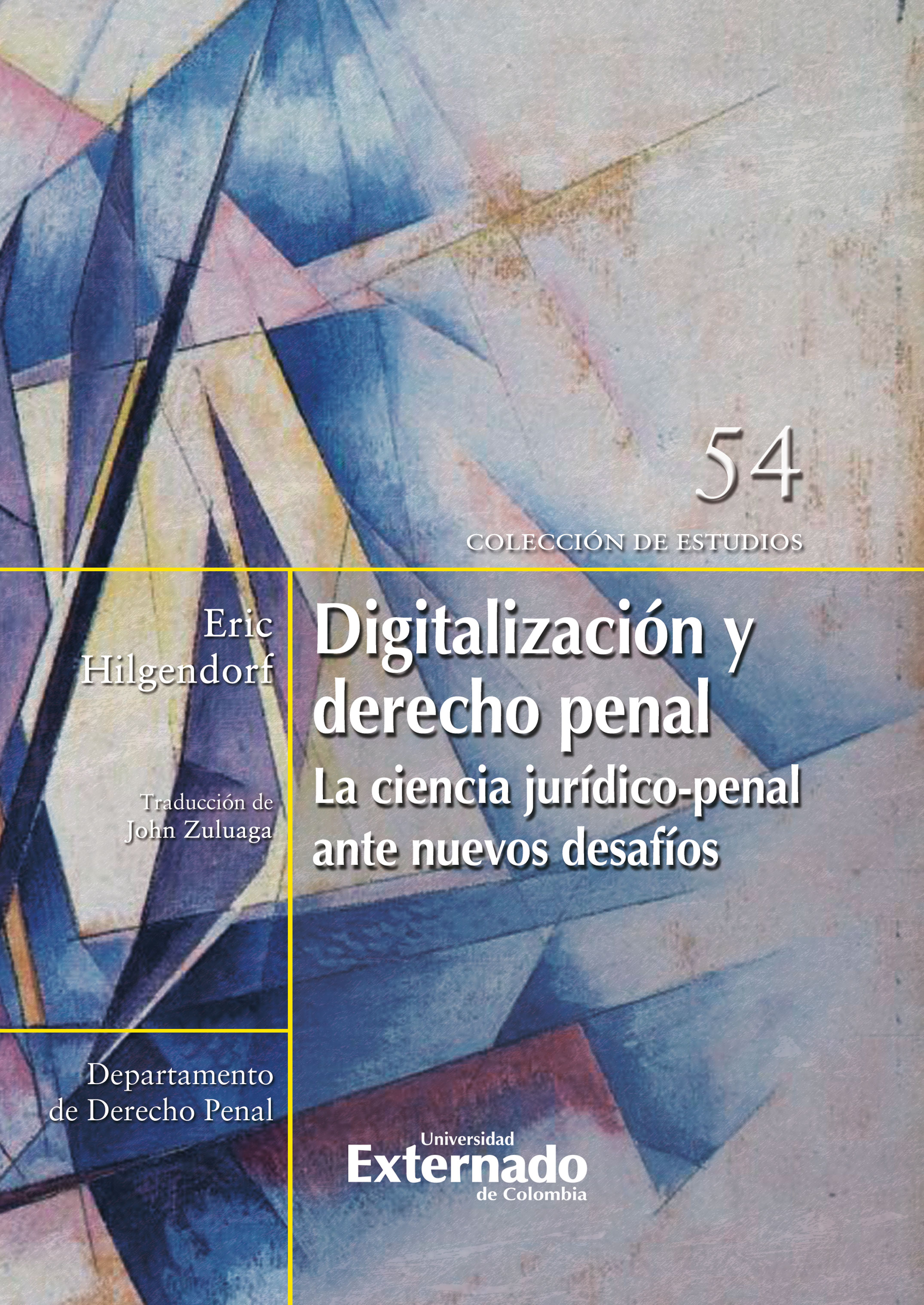 Portada de Digitalización y derecho penal · Eric Hilgendorf