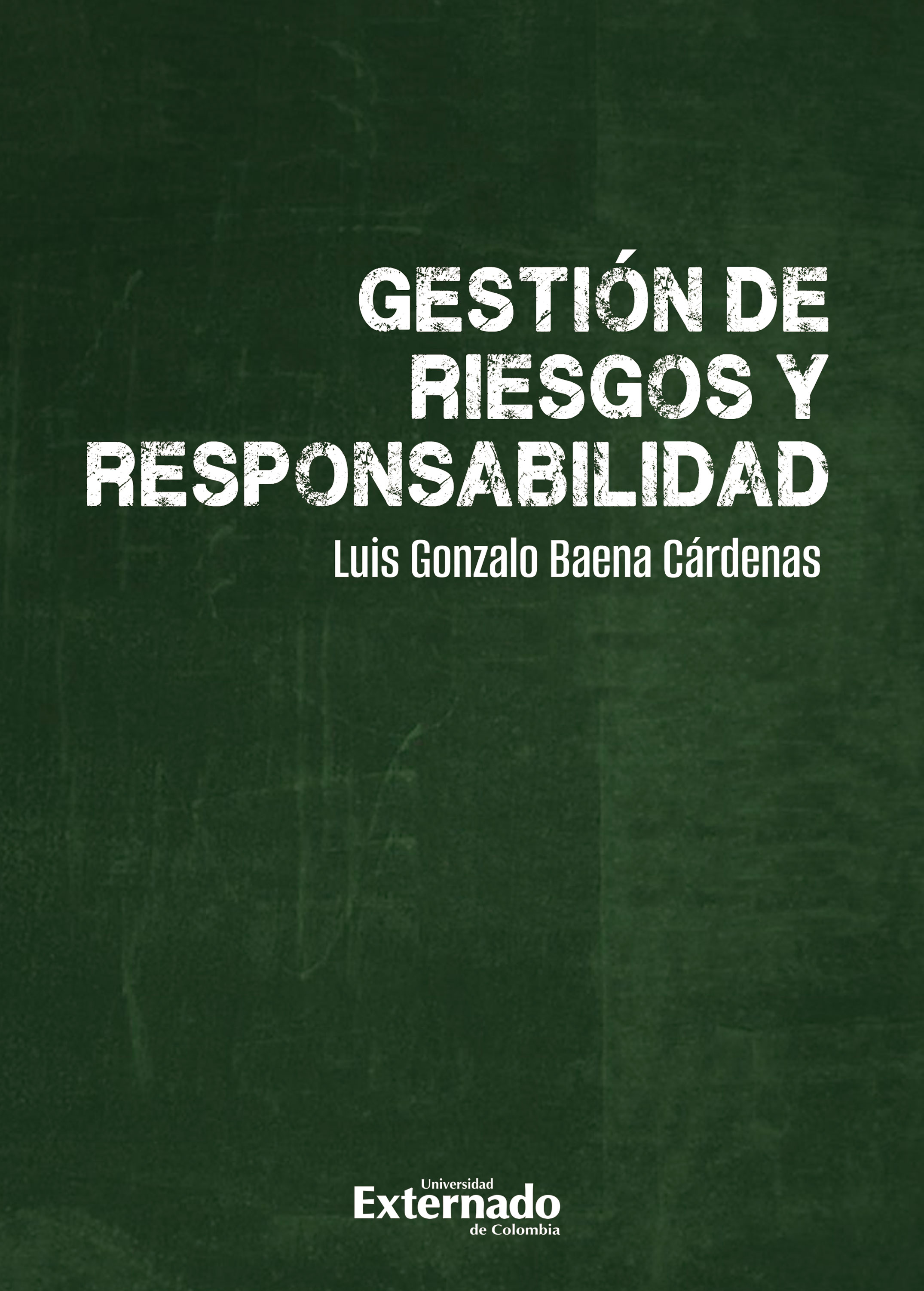 Portada de Gestión de riesgos y responsabilidad