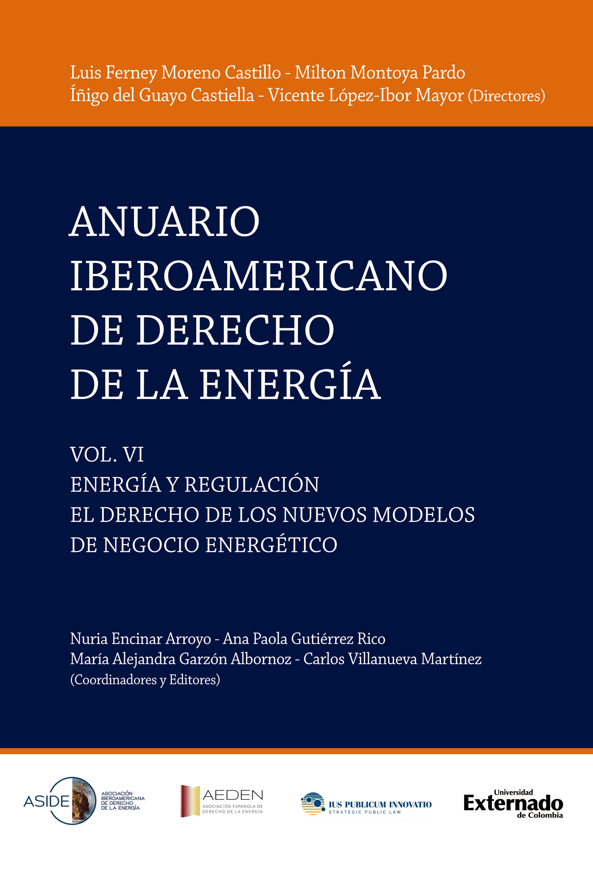 Portada de Anuario iberoamericano de derecho de la energía