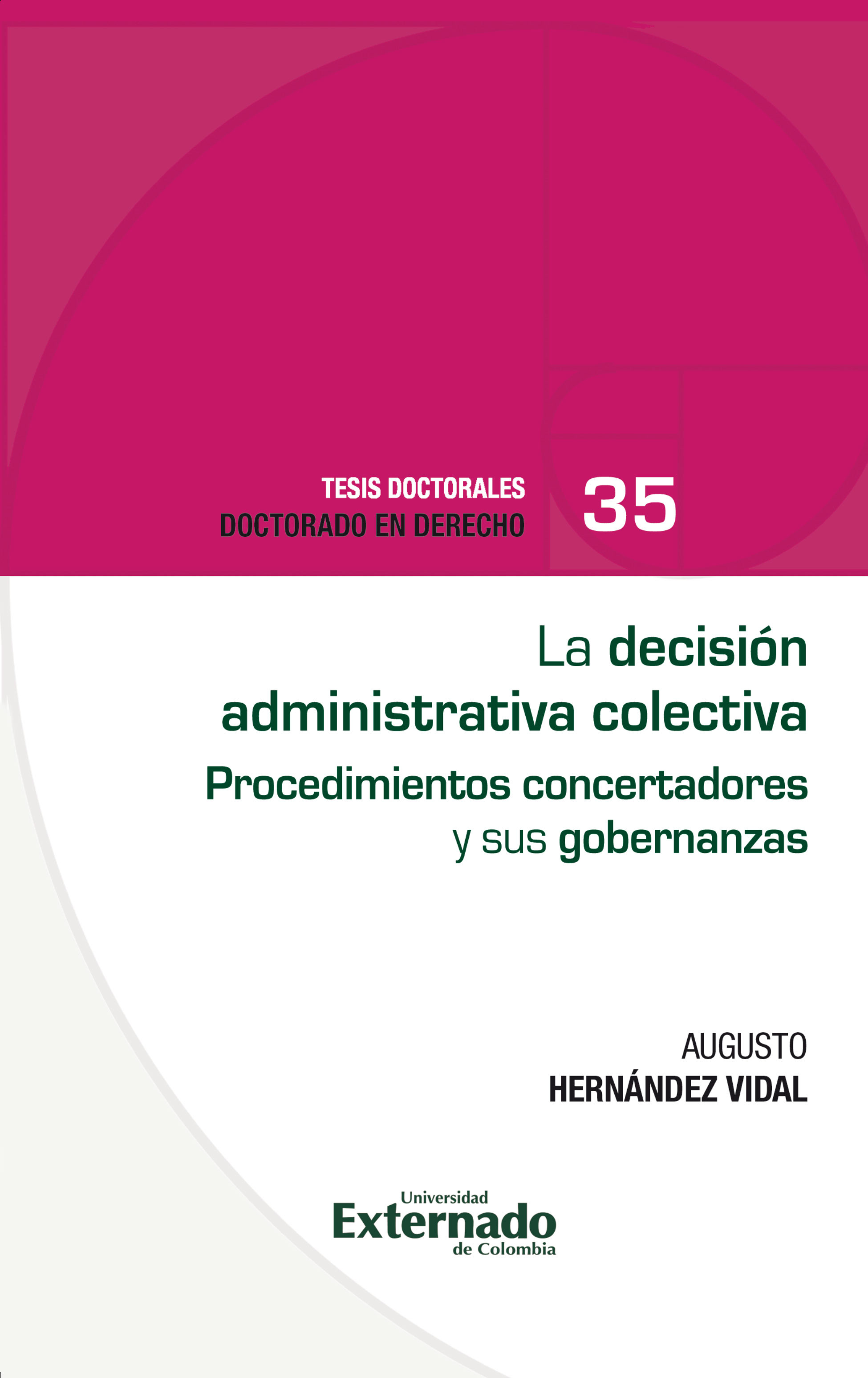 Portada de La decisión administrativa colectiva