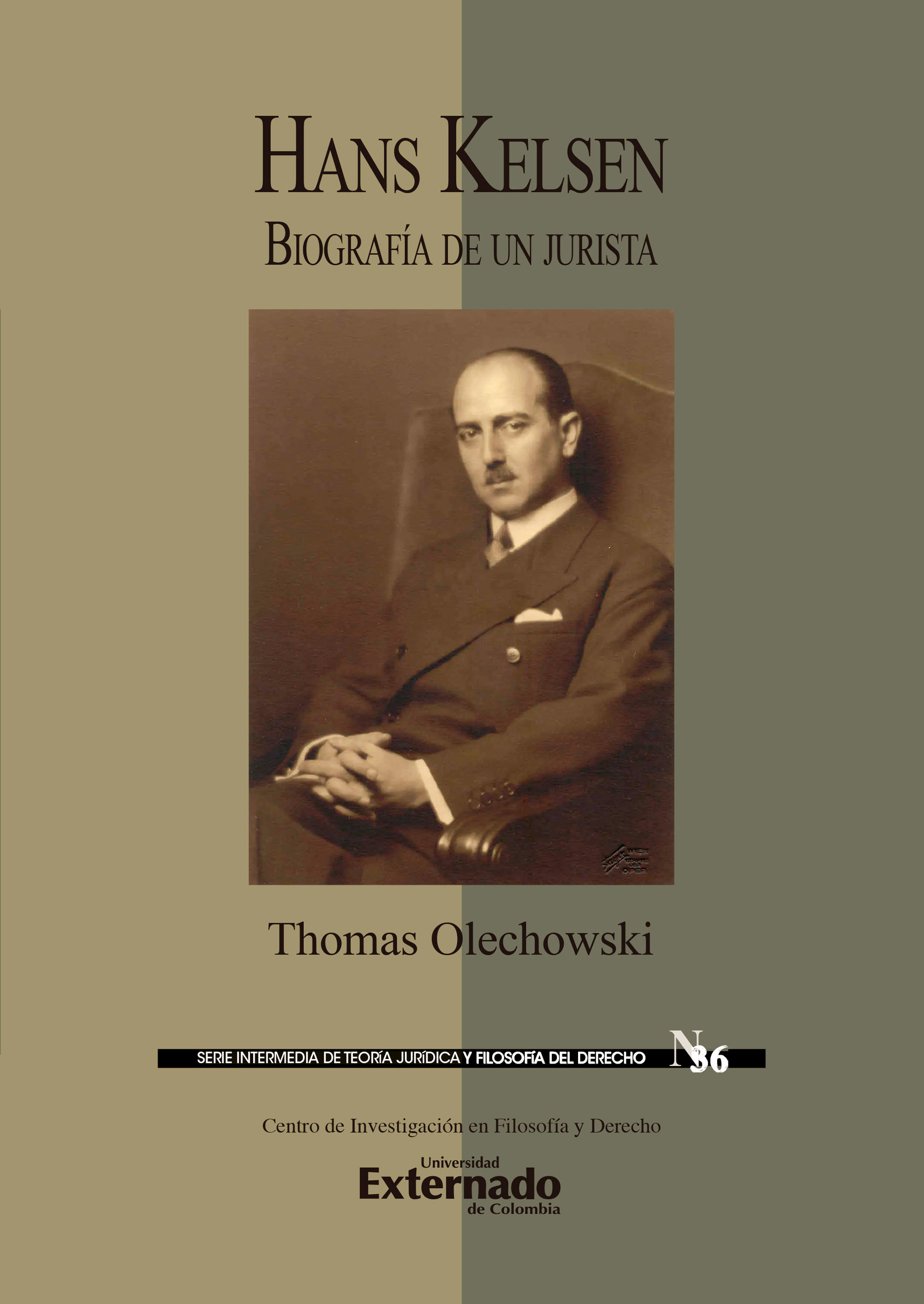 Portada de Hans Kelsen: biografía de un jurista