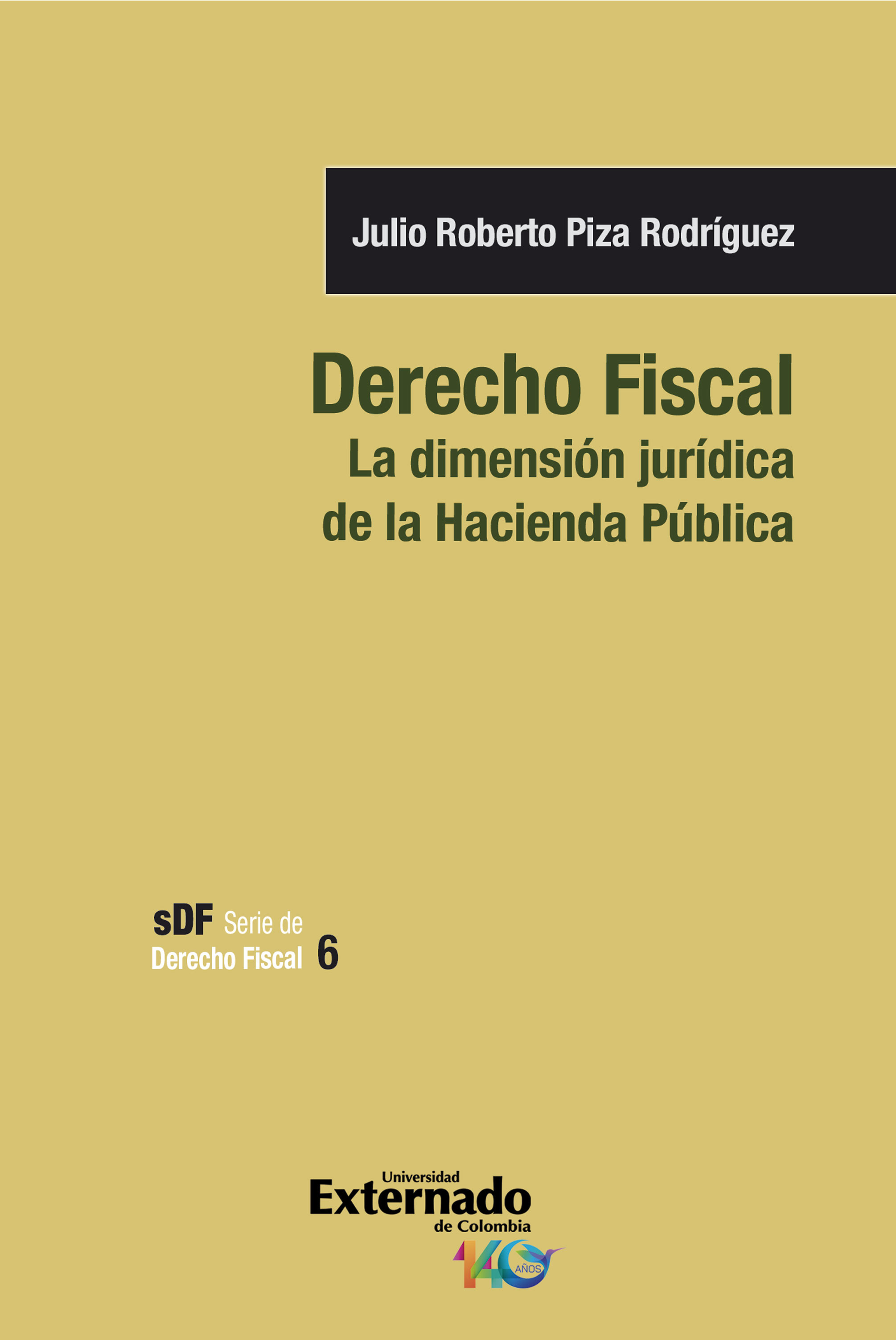 Portada: Derecho fiscal