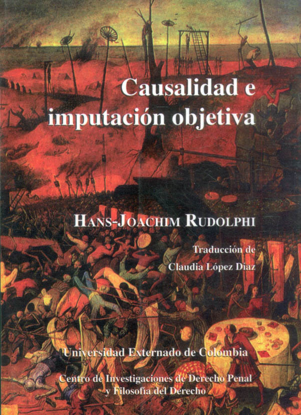 Portada de Causalidad e imputación objetiva