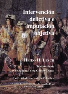 Portada de Intervención delictiva e imputación objetiva