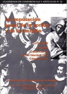 Portada de La imputación penal de la acción y de la omisión