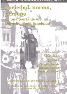 Portada de Sociedad, norma, persona en una teoría de un derecho penal funcional