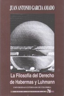 Portada de La Filosofía del Derecho de Habermas y Luhmann