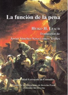 Portada de La función de la pena