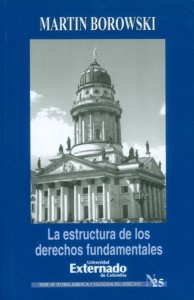 Portada de La estructura de los derechos fundamentales