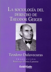 Portada de La sociología del derecho de Theodor Geiger