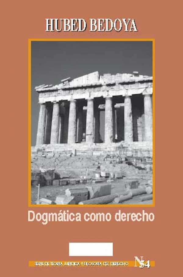 Portada de Dogmática como derecho