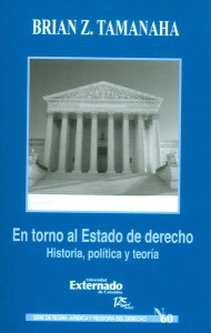 Portada de En torno al estado de derecho